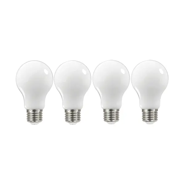 Satco's 11-watt LED lamp is traditional, yet contemporary with its sleek finish and energy saving LED technology. Elegantly illuminate any room in the house with this 4 pack of dimmable bulbs. Sophisticated and modern, this lamp delivers 15,000 hours of warm white light. - alternate view