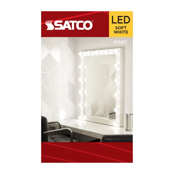 3 Watt G16.5 LED - Candelabra Base - Clear - 3000K CCT - 120 Volt - Image 4