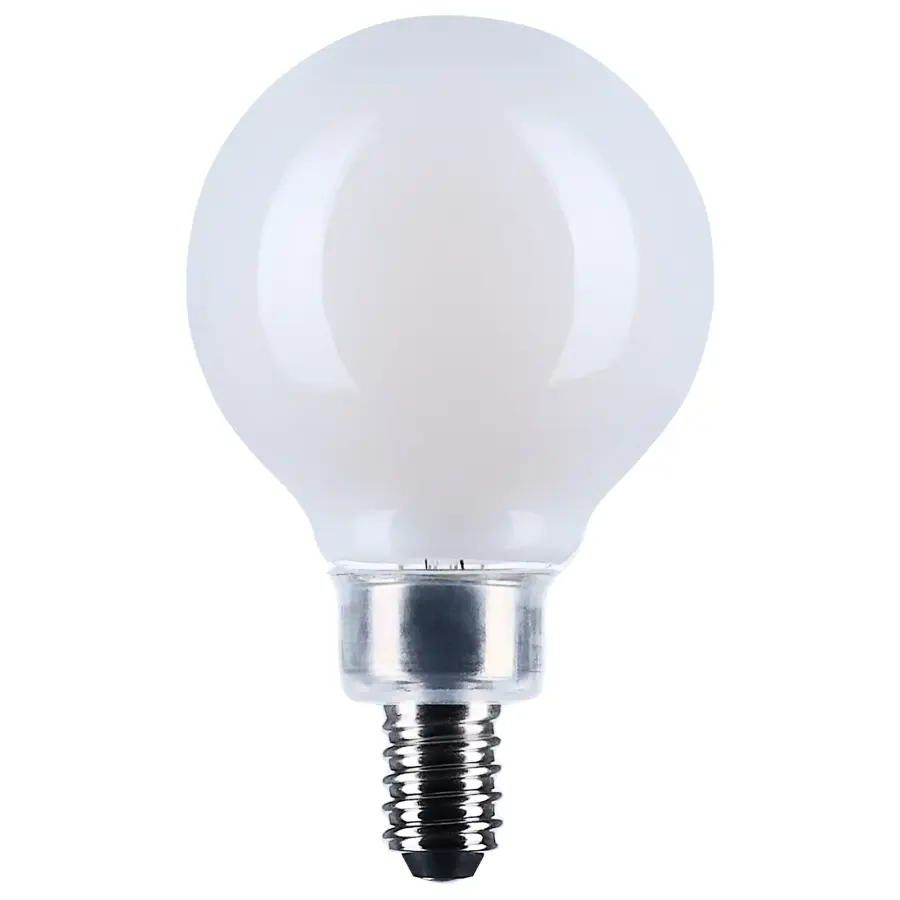 4.5 Watt G16.5 LED - Candelabra Base - White Finish - 3000K CCT - 120 Volt - Image 1