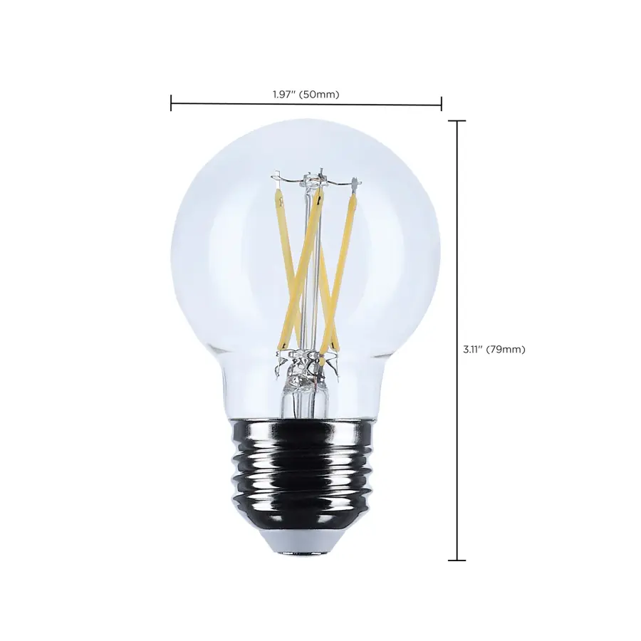 4 Watt G16.5 LED - Medium Base - Clear - 5000K CCT - 120 Volt - Image 9