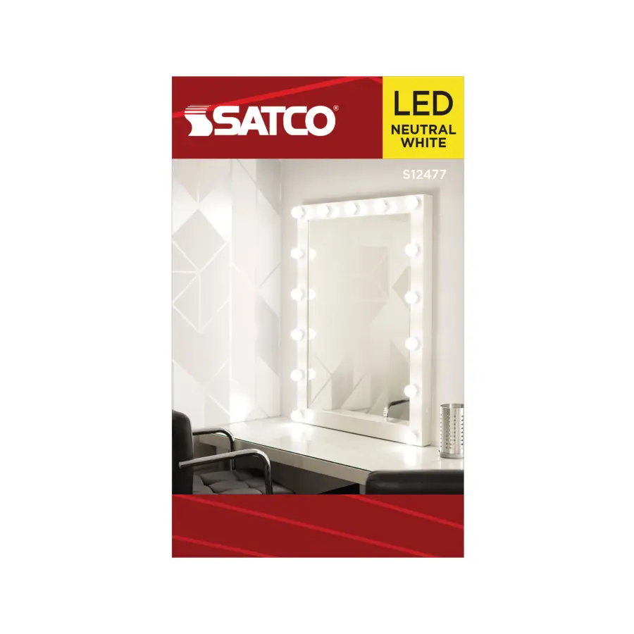 5.5 Watt G16.5 LED - Candelabra Base - Clear - 3500K CCT - 120 Volt - Image 5