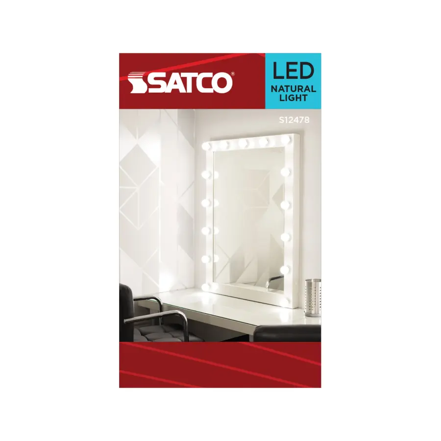 5.5 Watt G16.5 LED - Candelabra Base - Clear - 5000K CCT - 120 Volt - Image 4