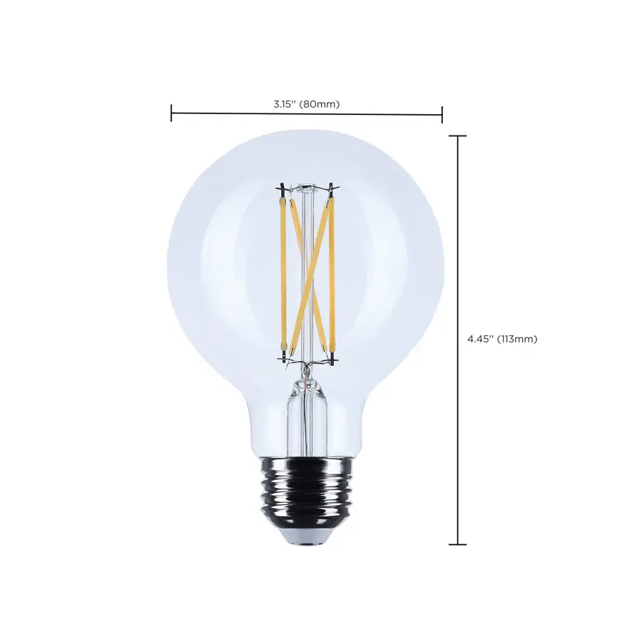 4.5 Watt G25 LED - Medium Base - Clear - 3500K CCT - 120 Volt - Image 9