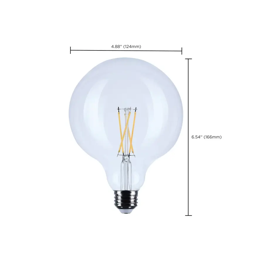 6 Watt G40 LED - Medium Base - Clear - 5000K CCT - 120 Volt - Image 8