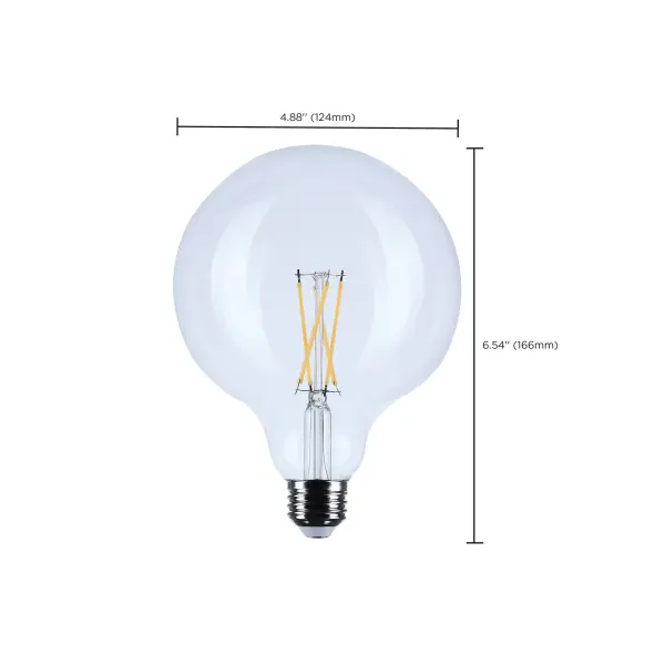 8 Watt G40 LED - Medium Base - Clear - 5000K CCT - 120 Volt - Image 9