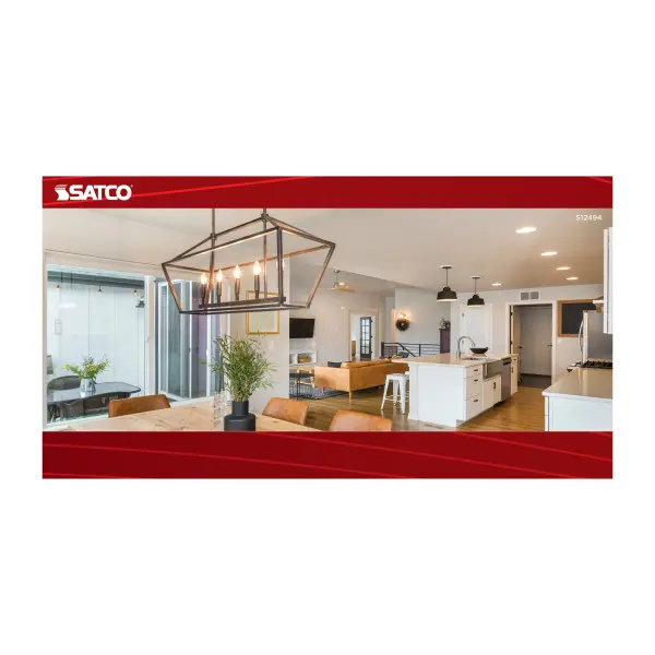 5.5 Watt B11 LED - Candelabra Base - Clear - 3000K CCT - 120 Volt - 10-pk - Image 3