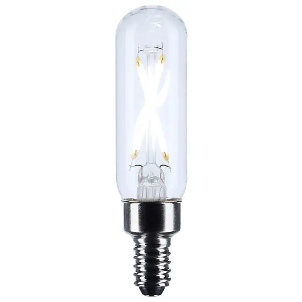 Satco's 2.8-watt, LED lamp is traditional, yet contemporary with its vintage style and energy saving LED technology. Elegantly illuminate any room in the house with this dimmable, clear bulb. Sophisticated and modern, this lamp delivers 15,000 hours of natural light. - alternate view
