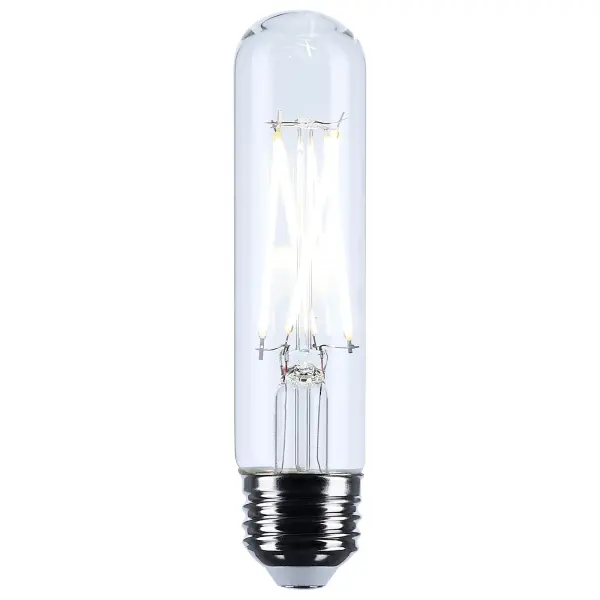 Satco's 8-watt, LED lamp is traditional, yet contemporary with its vintage style and energy saving LED technology. Elegantly illuminate any room in the house with this dimmable, clear bulb. Sophisticated and modern, this lamp delivers 15,000 hours of natural light. - alternate view