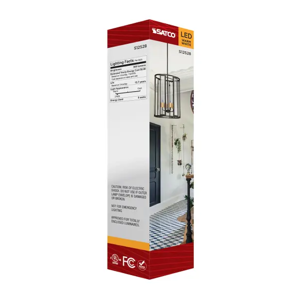 5 Watt T9 LED - Medium Base - Clear - 2700K CCT - 120 Volt - Image 6