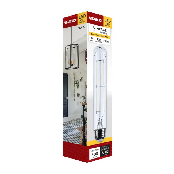 5 Watt T9 LED - Medium Base - Clear - 3000K CCT - 120 Volt - Image 6