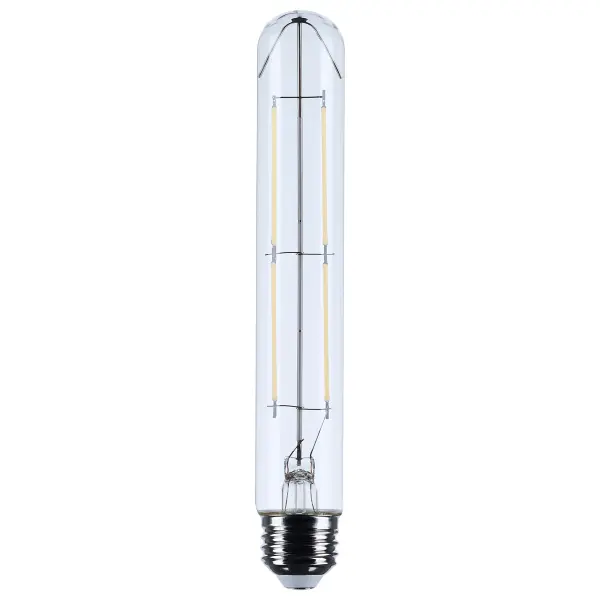 Satco's 8-watt, LED lamp is traditional, yet contemporary with its vintage style and energy saving LED technology. Elegantly illuminate any room in the house with this dimmable, clear bulb. Sophisticated and modern, this lamp delivers 15,000 hours of cool white light.