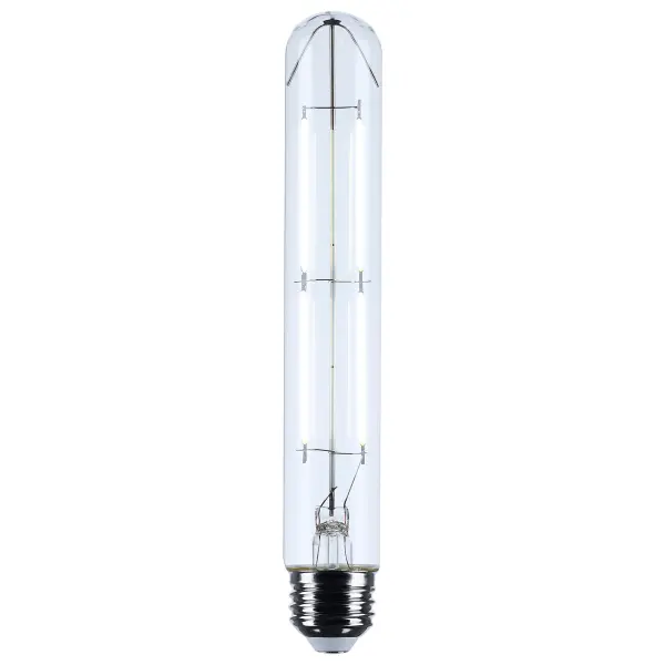 Satco's 8-watt, LED lamp is traditional, yet contemporary with its vintage style and energy saving LED technology. Elegantly illuminate any room in the house with this dimmable, clear bulb. Sophisticated and modern, this lamp delivers 15,000 hours of natural light. - alternate view