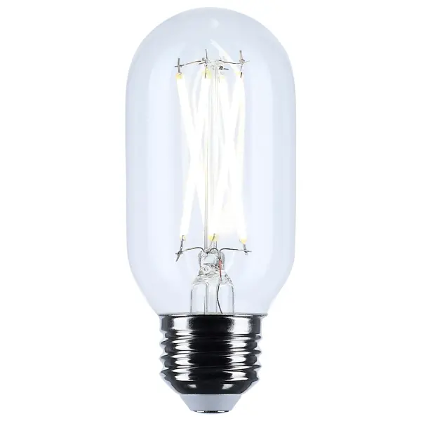 Satco's 5.5-watt, LED lamp is traditional, yet contemporary with its vintage style and energy saving LED technology. Elegantly illuminate any room in the house with this dimmable, clear bulb. Sophisticated and modern, this lamp delivers 15,000 hours of soft white light. - alternate view