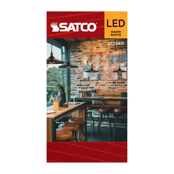 12 Watt A19 LED - Medium Base - 2700K CCT - Gold Crown - 100 Watt Replacement - Image 4