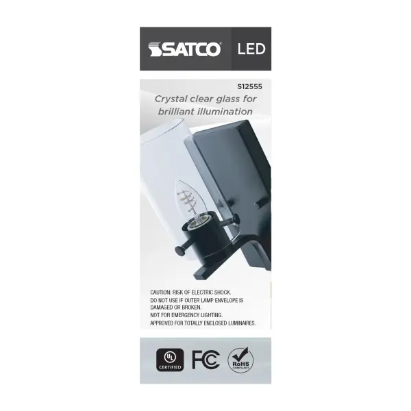 4 Watt B11 LED - Reminiscent - Flex Gray Coil Filament - E26 - 3000K - 120 Volt - Image 6