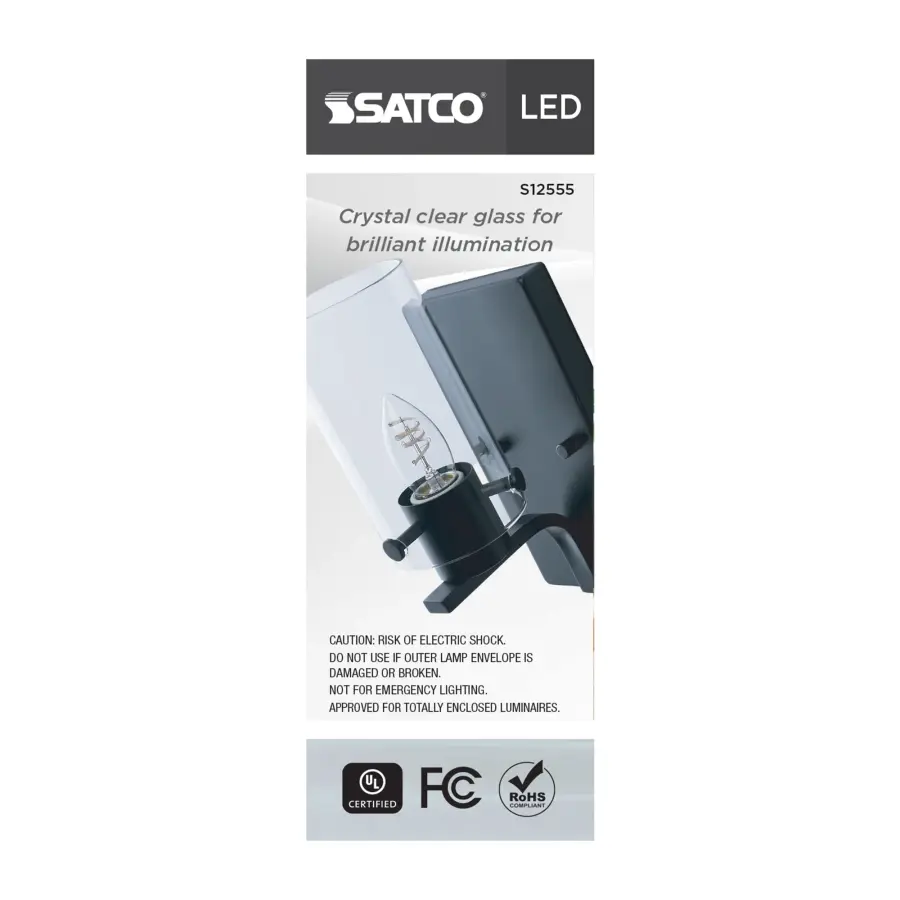 4 Watt B11 LED - Reminiscent - Flex Gray Coil Filament - E26 - 3000K - 120 Volt - Image 6