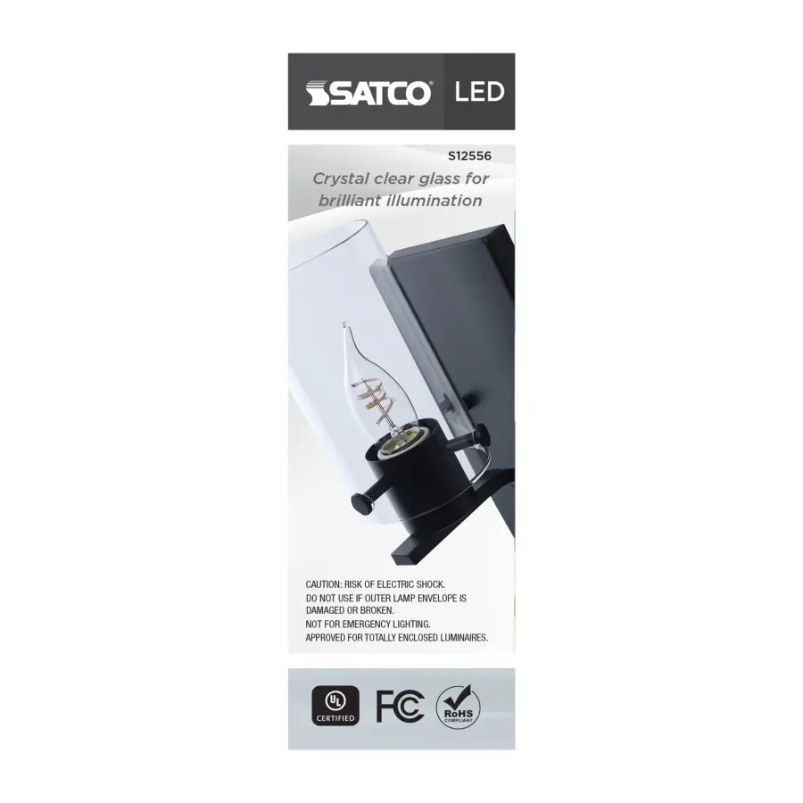 4 Watt CA11 LED - Reminiscent - Flex Gray Coil Filament - E26 - 2700K - 120 Volt - Image 7