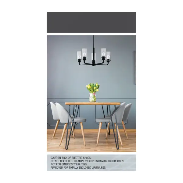 4 Watt A15 LED - Reminiscent - Flex Gray Coil Filament - E26 - 2700K - 120 Volt - Image 9