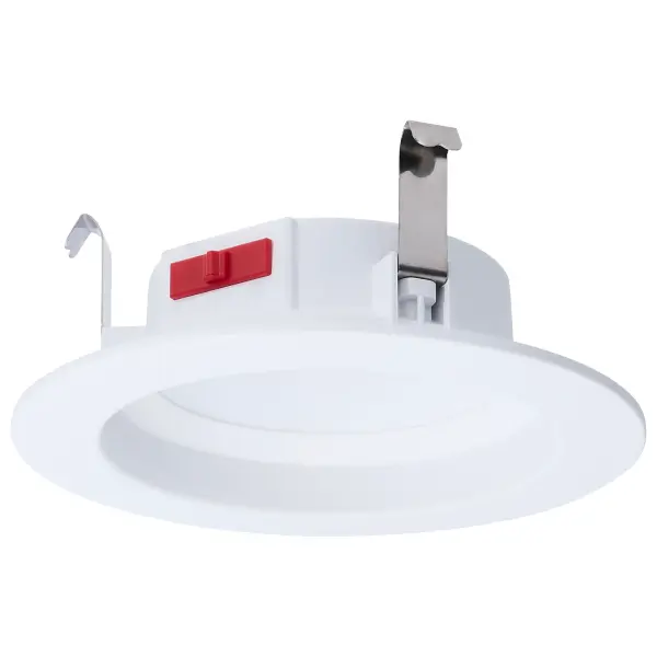 6 Watt LED Downlight Retrofit - 4 Inch - CCT Selectable - Round - White Finish - Image 4