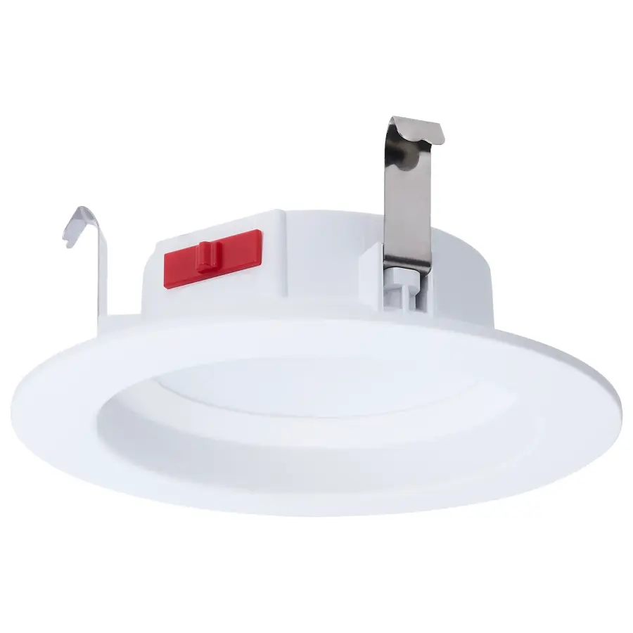 6 Watt LED Downlight Retrofit - 4 Inch - CCT Selectable - Round - White Finish - Image 4