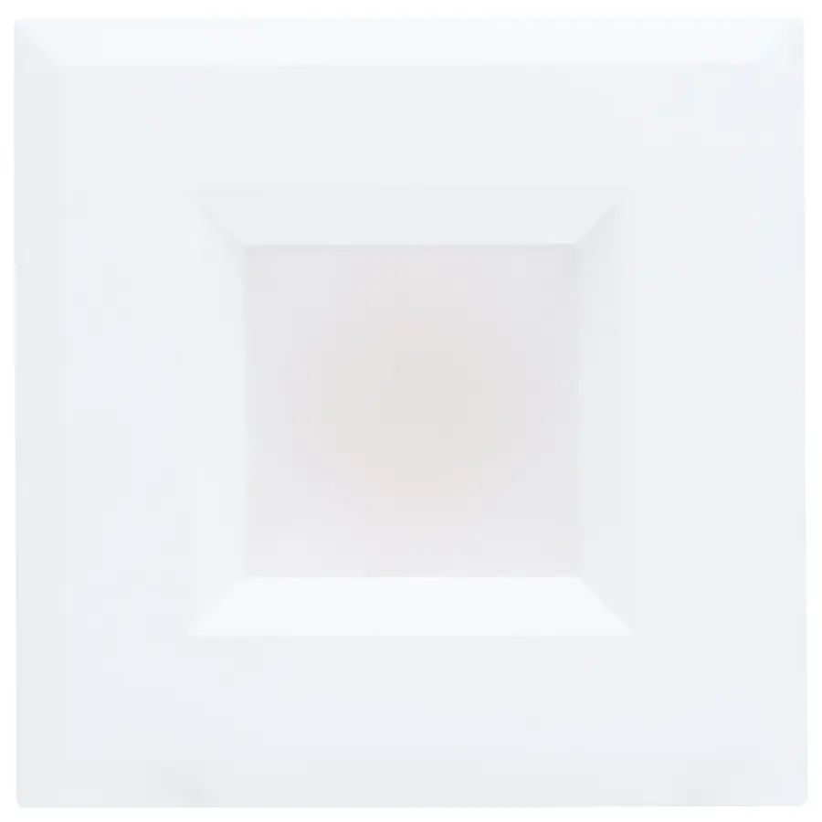 6 Watt LED Downlight Retrofit - 4 Inch - CCT Selectable - Square - White Finish - Image 3