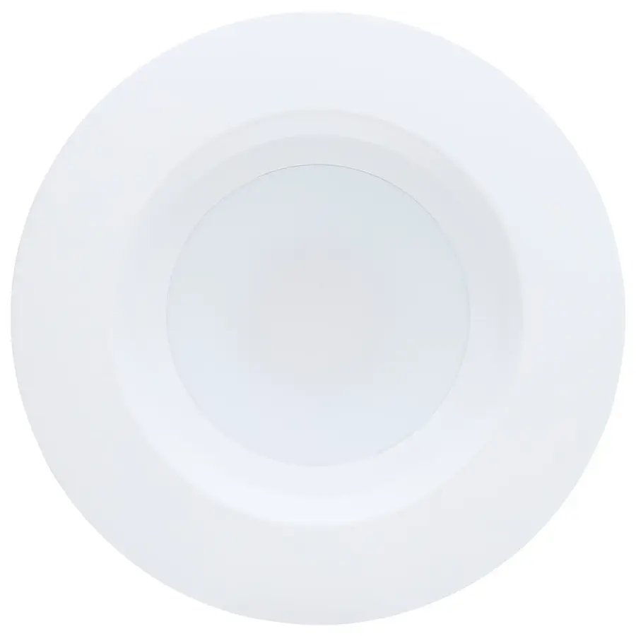 10 Watt LED Downlight Retrofit - 5-6 Inch - CCT Selectable - Round - White Finish - Image 3