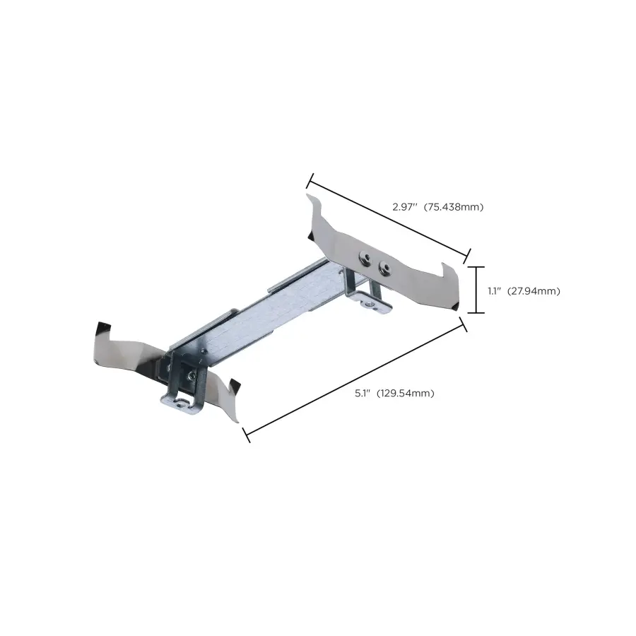 Pressure Bracket for 5/6 Inch Downlight Retrofit - Adjustable Width - Image 3