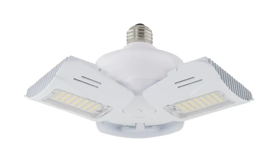 60 Watt LED Utility Light 4000K - Medium base - Adjustable Beam Angle - 100-277 Volt - Image 1
