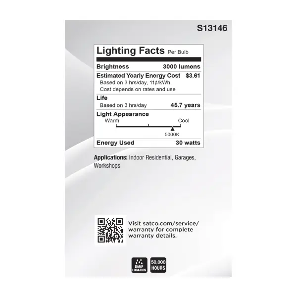 30 Watt - LED Garage Utility Light - 5000K - Medium base - Adjustable Beam Angle - Image 14