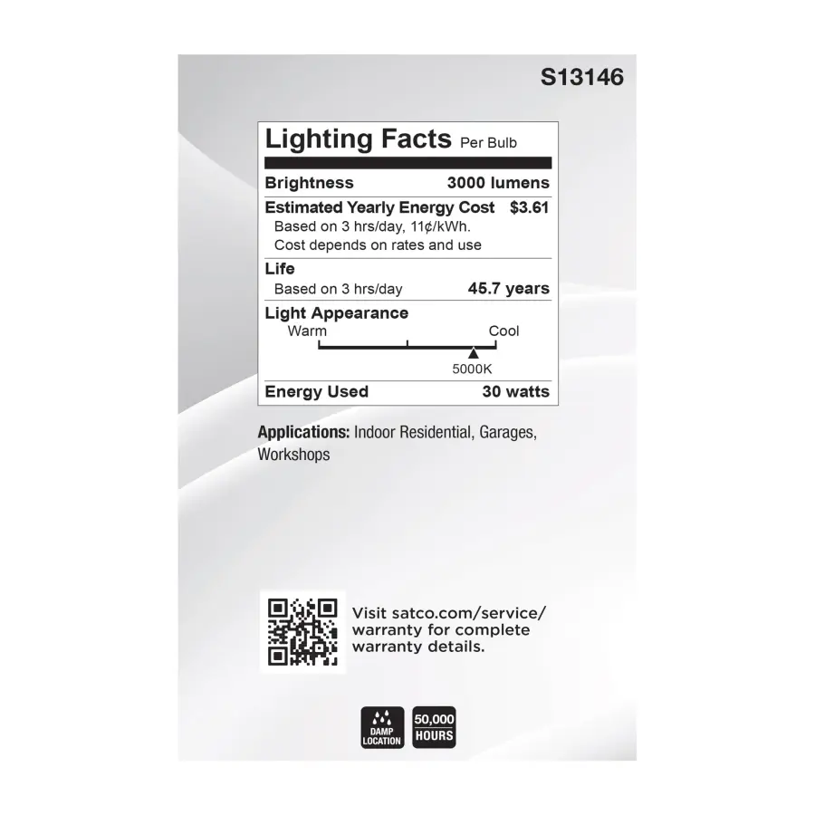 30 Watt - LED Garage Utility Light - 5000K - Medium base - Adjustable Beam Angle - Image 14