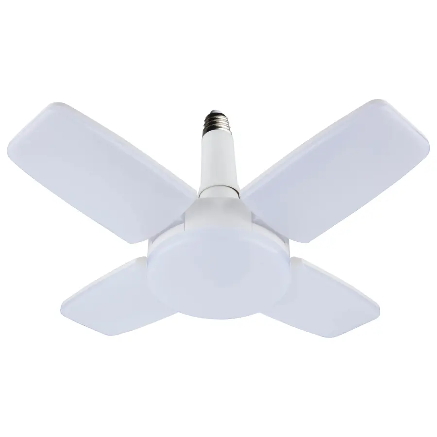 60 Watt LED Multi-Beam Utility/Garage Lamp - 5000K Natural Light - White Finish - 120 Volt - Image 14