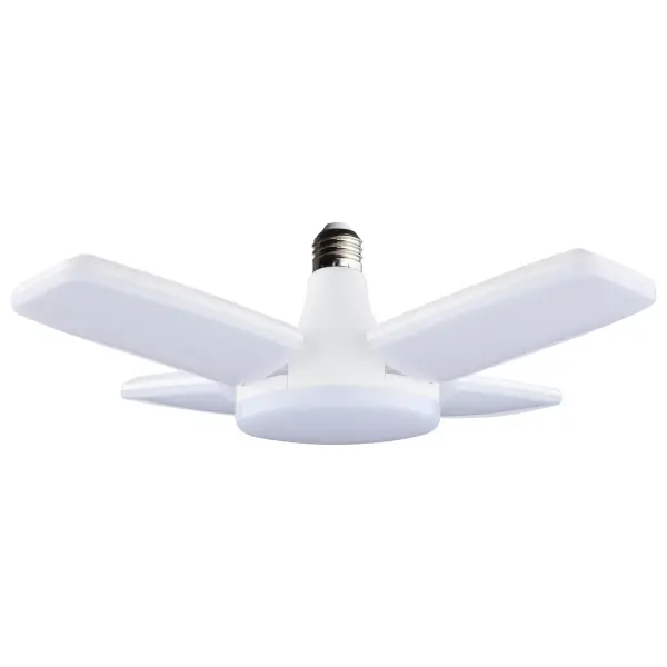 60 Watt LED Multi-Beam Utility/Garage Lamp - 5000K Natural Light - White Finish - 120 Volt - Image 10