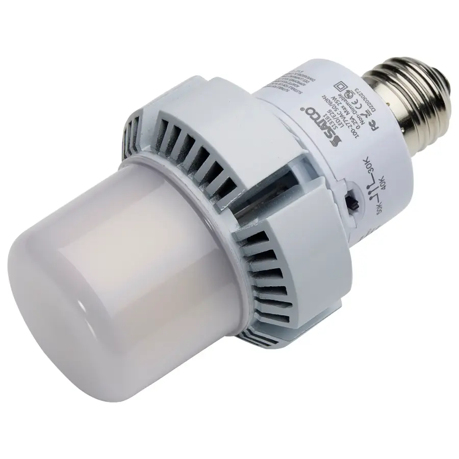 25 Watt - A-Plus 23 - LED - CCT Selectable 3K/4K/5K - Medium base - Type B - Ballast Bypass - 100-277 Volt - ColorQuick Technology - Image 2