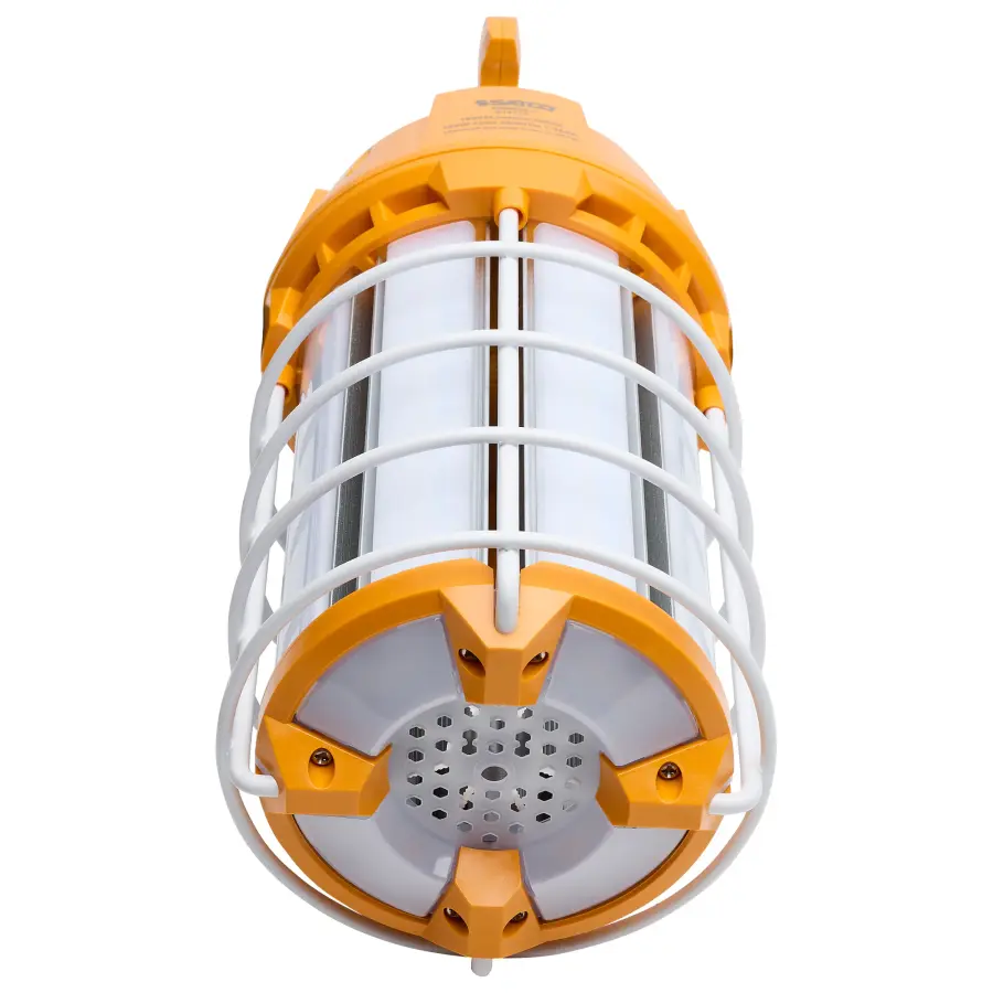 150 Watt LED Hi-Pro Temp Work Light - 5000K - Corncob Shape - 80 CRI - Orange Finish - Image 4