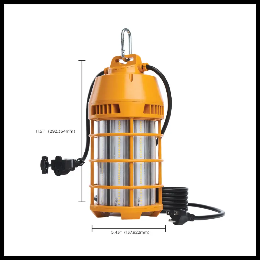 150 Watt LED Temporary Work Light - 5000K CCT - 120 Volt - Image 19