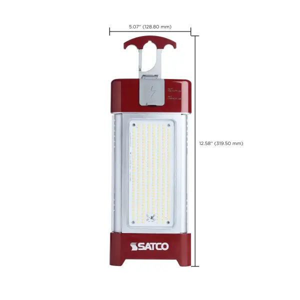 30/70/100/120 Watt LED Work Light with Remote - 5000K CCT - Red Finish - 120 Volt - Image 20