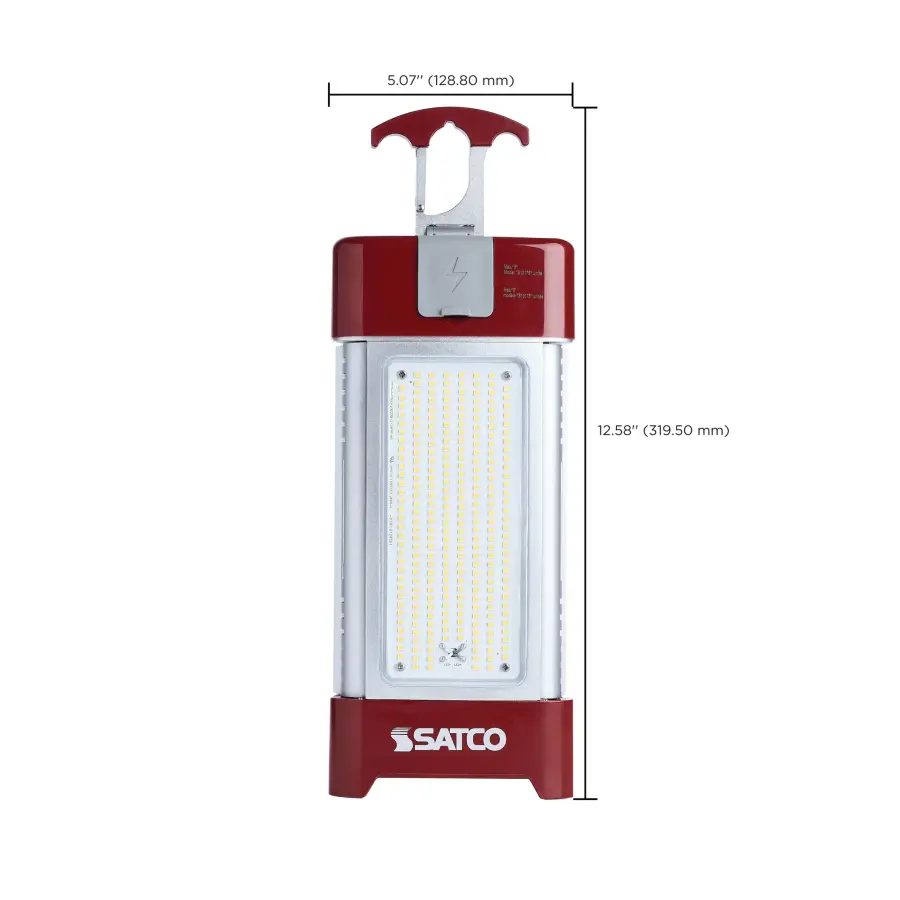 30/70/100/120 Watt LED Work Light with Remote - 5000K CCT - Red Finish - 120 Volt - Image 20