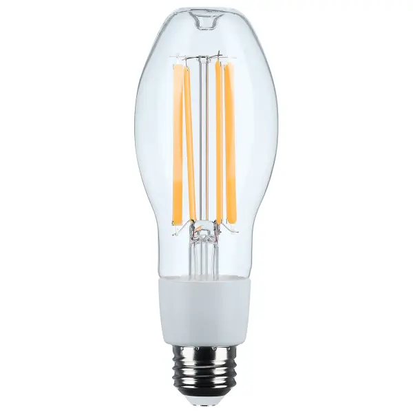 Easily upgrade dated HID lamps with energy saving LED bulbs. SATCO's long-lasting HID replacement lamps offer outstanding efficacy in applications where low-maintenance is the goal: streetlights, warehouses, retail, gymnasiums and more. With a variety of lamp shapes and bases available in clear filament or white finish, in color temperatures from warm white to natural light, these lamps will provide the quality light you need.