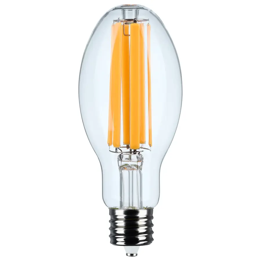 28 Watt LED HID Replacement - ED28 - 2200K - Extended Mogul Base - Clear - 120-277 Range Voltage - Image 1