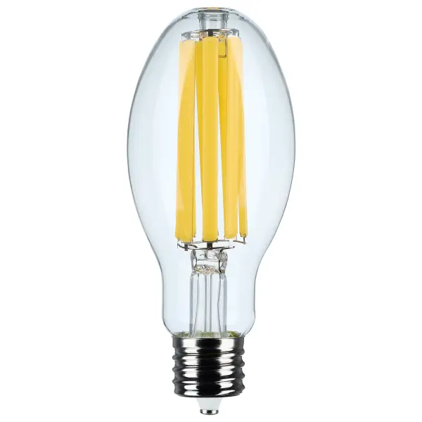 Easily upgrade dated HID lamps with energy saving LED bulbs. SATCO's long-lasting HID replacement lamps offer outstanding efficacy in applications where low-maintenance is the goal: streetlights, warehouses, retail, gymnasiums and more. With a variety of lamp shapes and bases available in clear filament or white finish, in color temperatures from warm white to natural light, these lamps will provide the quality light you need.
