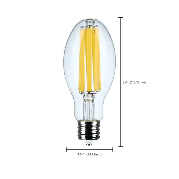 34 Watt LED HID Replacement - ED28 - 4000K - Extended Mogul Base - Clear - 120-277 Range Voltage - Image 8