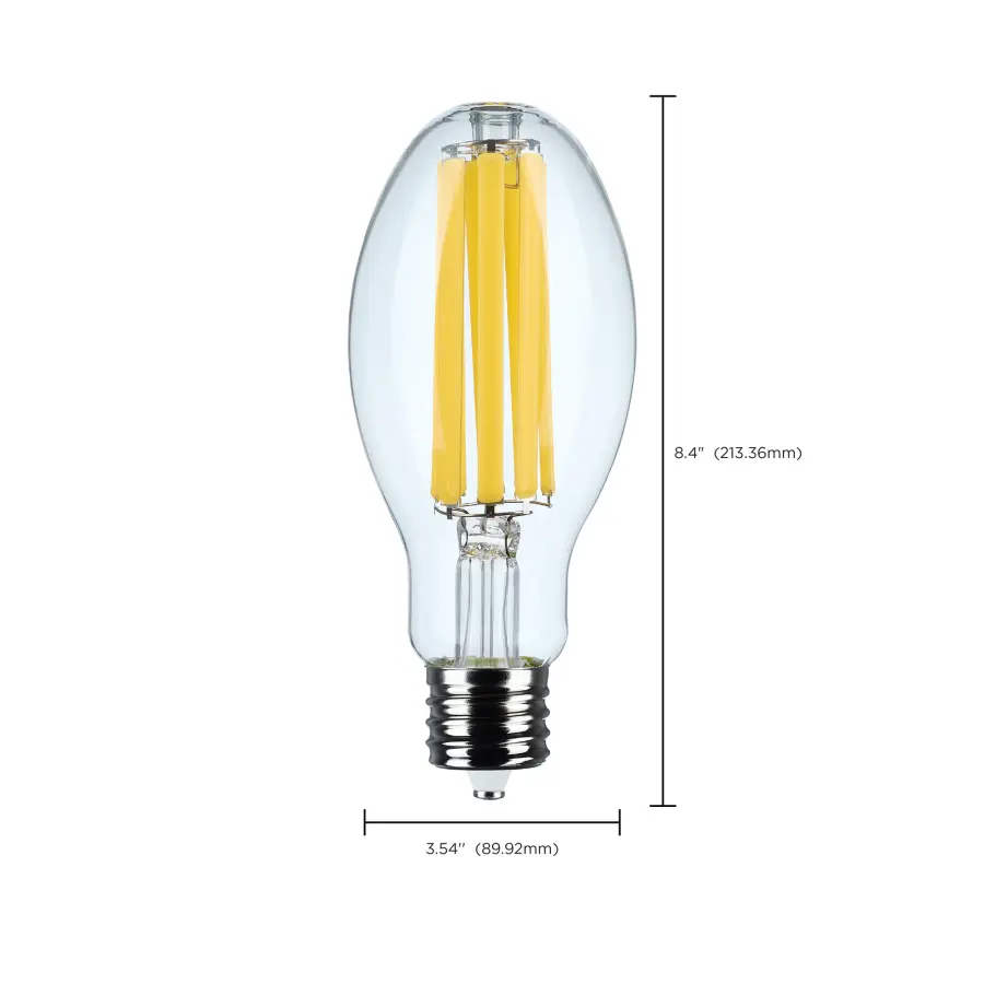 34 Watt LED HID Replacement - ED28 - 4000K - Extended Mogul Base - Clear - 120-277 Range Voltage - Image 8