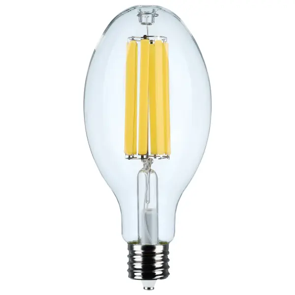 Easily upgrade dated HID lamps with energy saving LED bulbs. SATCO's long-lasting HID replacement lamps offer outstanding efficacy in applications where low-maintenance is the goal: streetlights, warehouses, retail, gymnasiums and more. With a variety of lamp shapes and bases available in clear filament or white finish, in color temperatures from warm white to natural light, these lamps will provide the quality light you need.