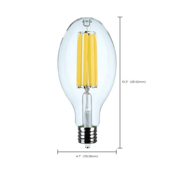 40 Watt LED HID Replacement - ED37 - 4000K - Extended Mogul Base - Clear - 120-277 Range Voltage - Image 9