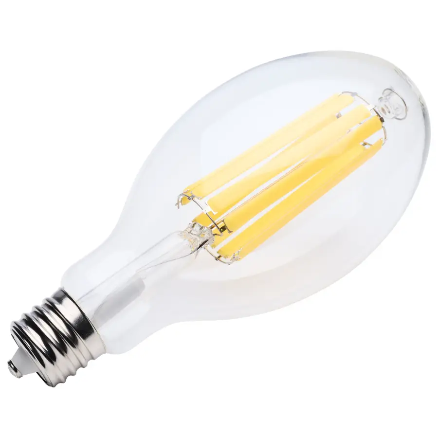 56 Watt LED HID Replacement - ED37 - 4000K - Extended Mogul Base - Clear - 120-277 Range Voltage - Image 2