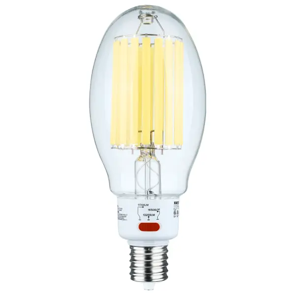 SATCO NUVO's LED HID Replacement Lamps are an energy efficient alternative to traditional HID lamps. Offered in a field selectable ED28 model or CCT selectable in ED28 and ED37 models. Designed for use in type B ballast bypass applications, these lamps make the transition to LED lamps easy. Enjoy long-lasting and low-maintenance lighting in warehouses, post top and area lights, gymnasiums and more.