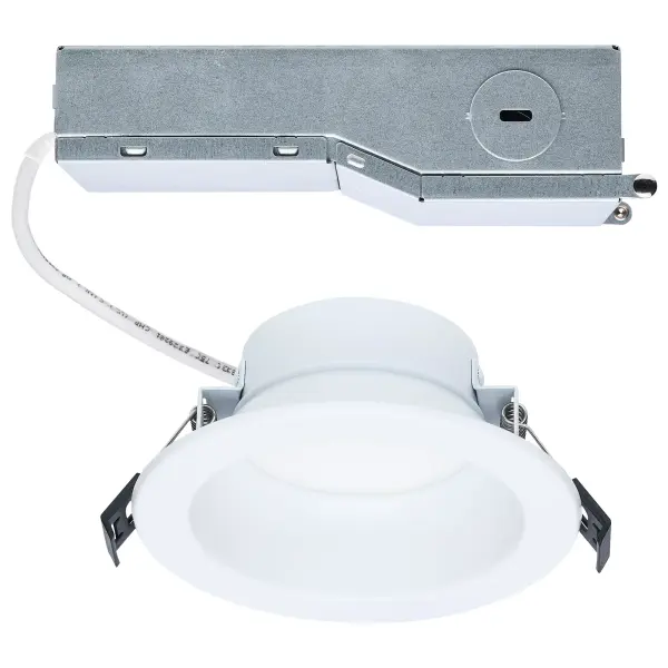 12/9/6 Wattage Selectable - 2700K/3000K/3500K/4000K/5000K CCT Selectable - Commercial LED Downlight - 4 in. - Remote Driver - 120-347 volt - Image 1