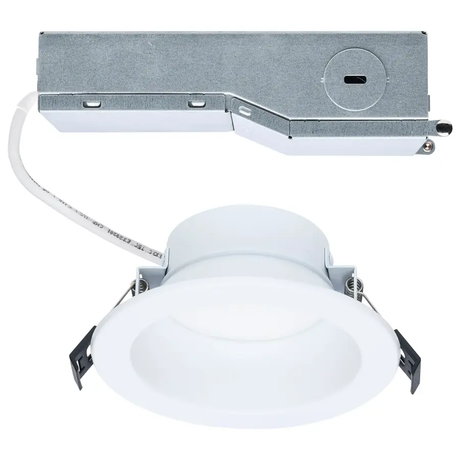 12/9/6 Wattage Selectable - 2700K/3000K/3500K/4000K/5000K CCT Selectable - Commercial LED Downlight - 4 in. - Remote Driver - 120-347 volt - Image 1