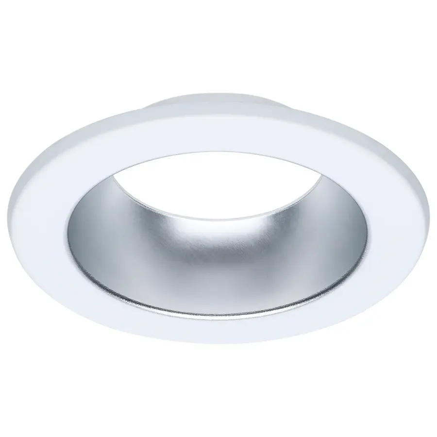 Round Trim for CDL Remote Driver - 4-inch - Matte Clear/White