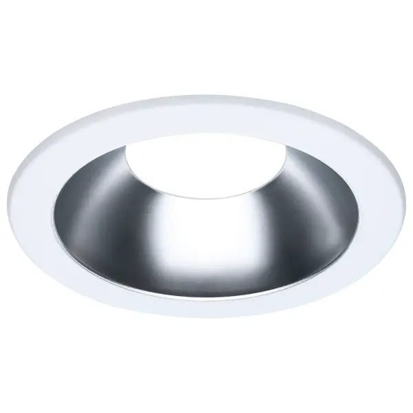 Round Trim for CDL Remote Driver - 6-inch - Matte Clear/White